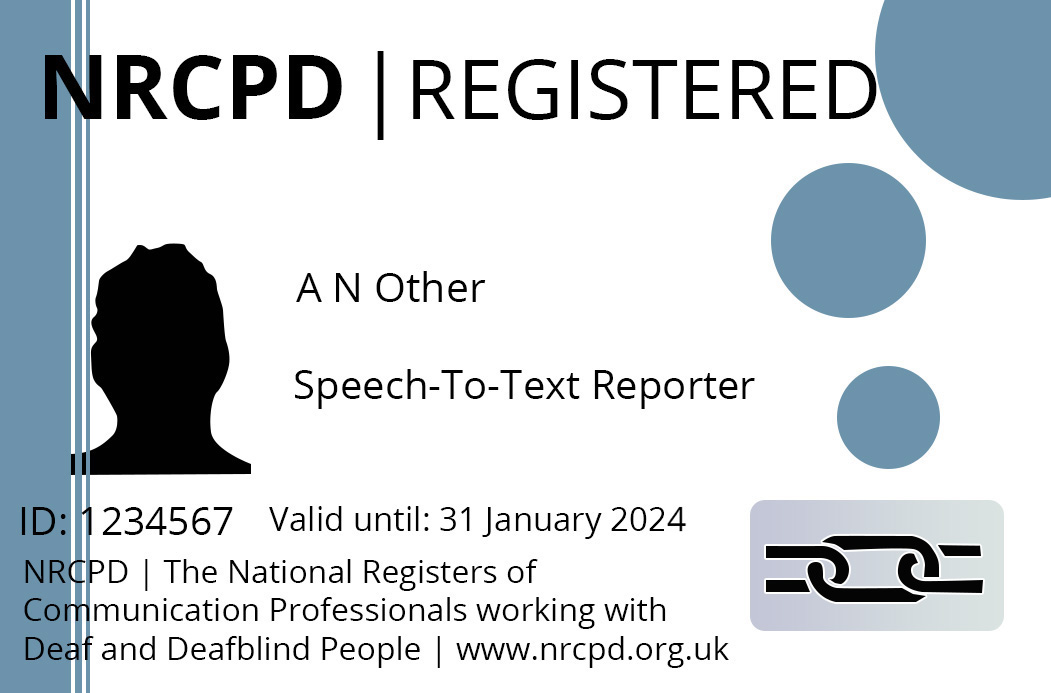 NRCPD-badge-Speech-To-Text-Reporter